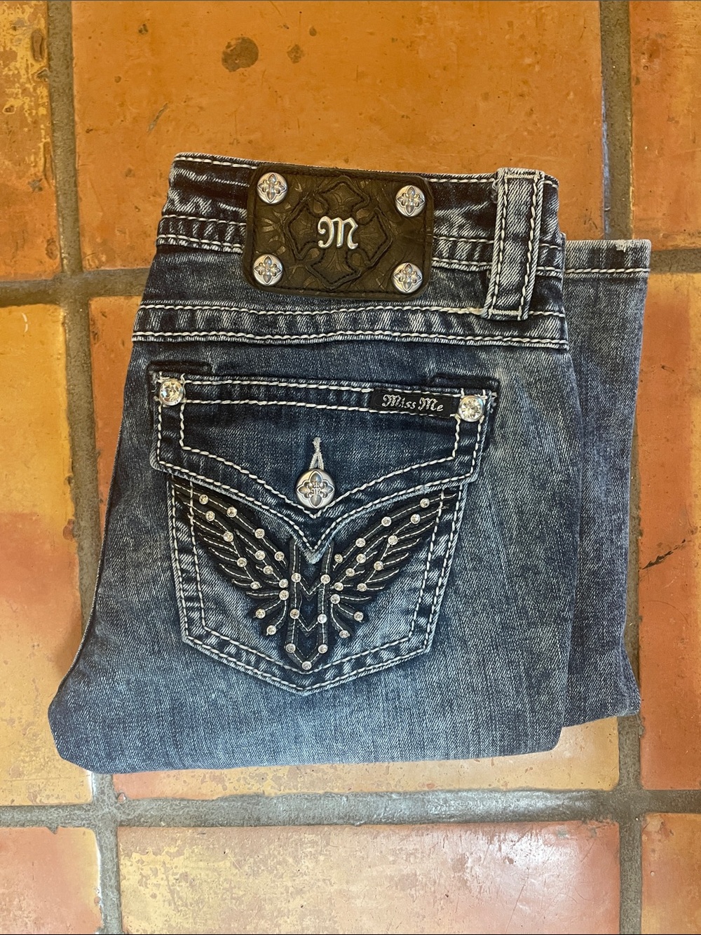 Miss Me Signature Boot Cut Jeans